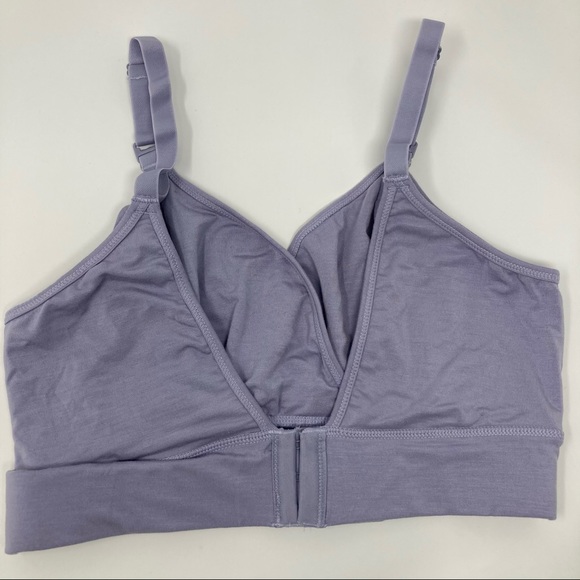Storq Full Cup Bra Nursing Wireless Lilac - Picture 2 of 13